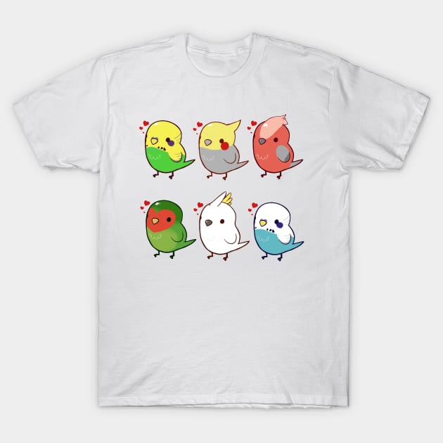 Birbie Love T-Shirt by Shemii